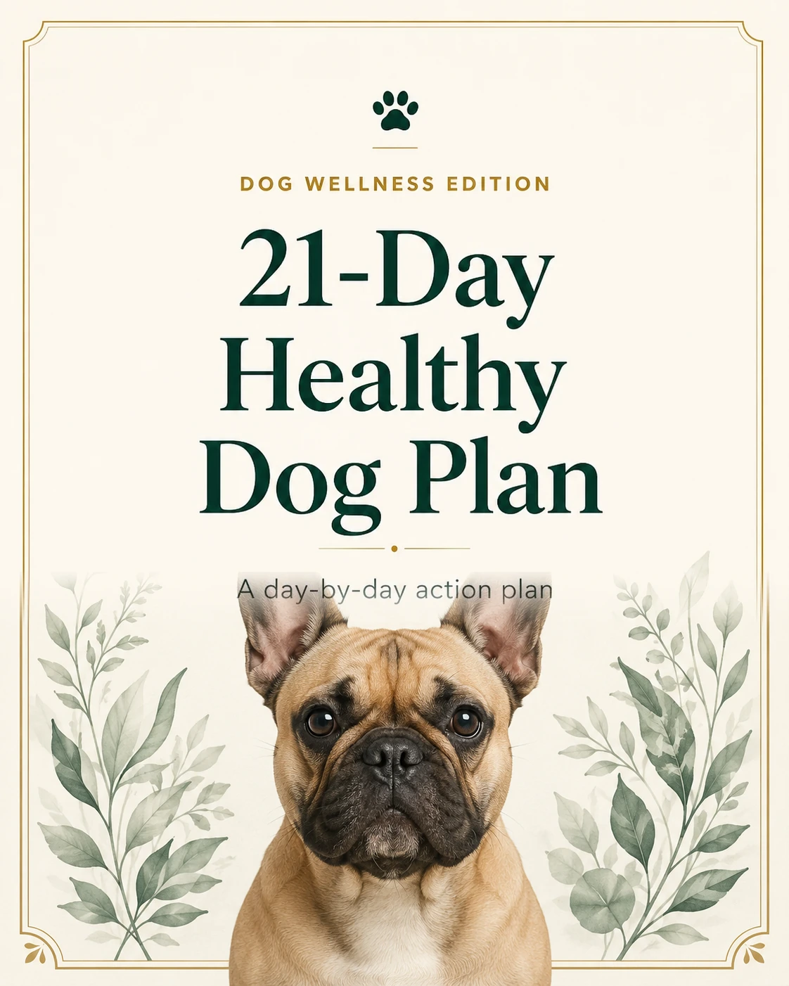 21-Day Healthy Dog Plan cover